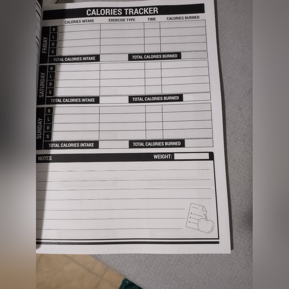 Weightloss Journal - Picture 5 of 7